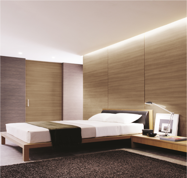 Strataflex bedroom walls